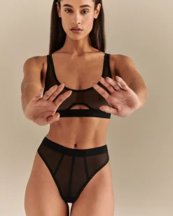 Cheap BLUE MONDAY HIGH WAIST TANGA Tangas