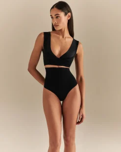 Hot CHROME HIGH WAIST THONG Thongs